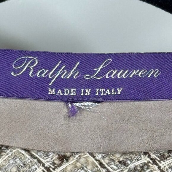 Ralph Lauren Purple Label Made in Italy Cardigan – Luxurious Open Front Sweater - Picture 3 of 8